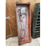 A LARGE VINTAGE SAND CASTING MOULD