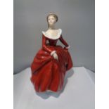 A ROYAL DOULTON FIGURINE FRAGRANCE SIGNED IN GOLD