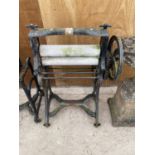 A VINTAGE ANGLIAN WASHING MANGLE