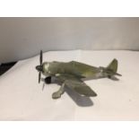 A BOXED PEWTER MODEL GERMAN WW2 AEROPLANE 'FOCKE-WULF FW 190'