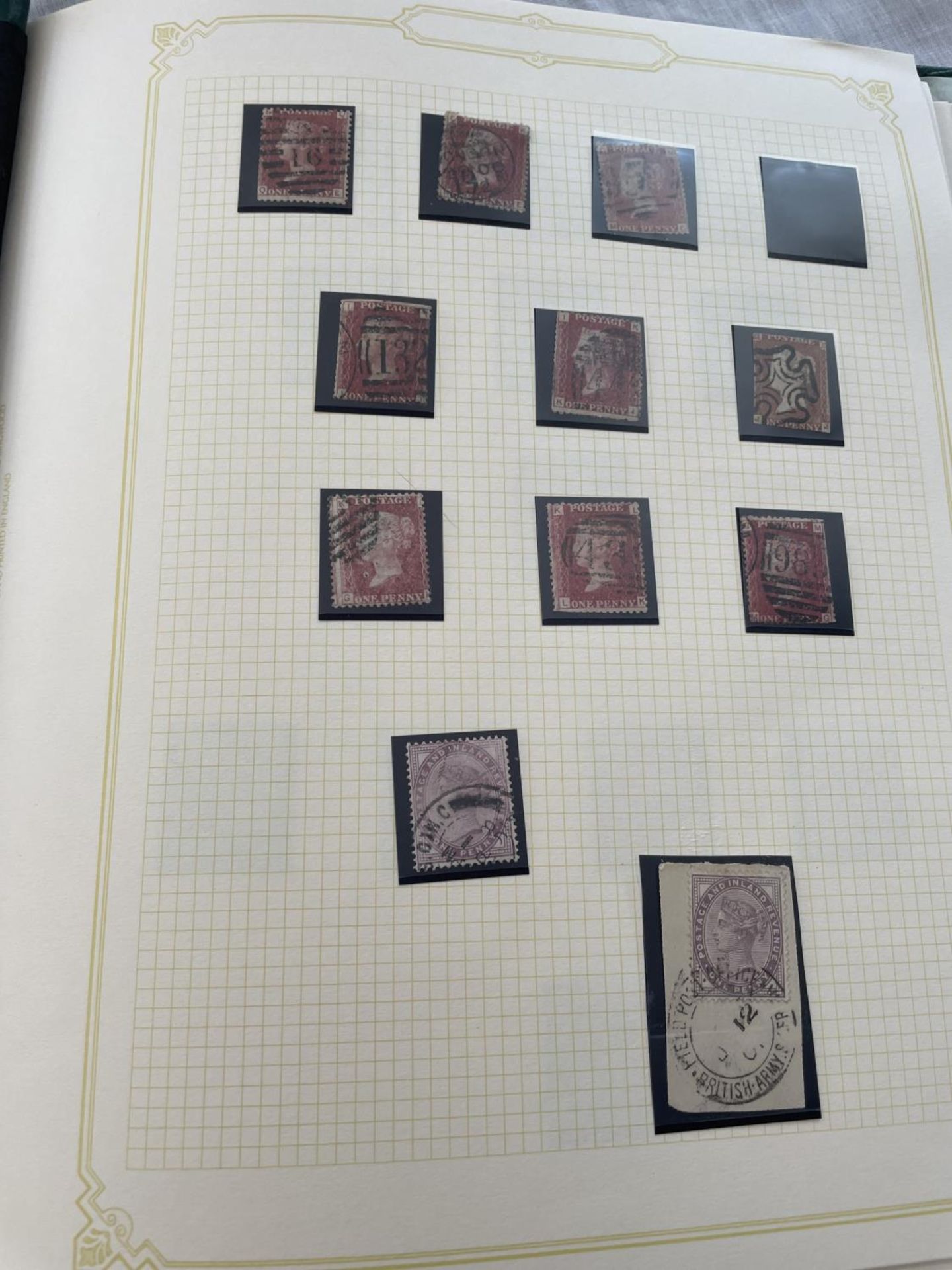 AN ALBUM OF GREAT BRITAIN STAMPS . RANGING FROM QV TO QE11 . INCLUDED IS THE 1934 ?RE-ENGRAVED?