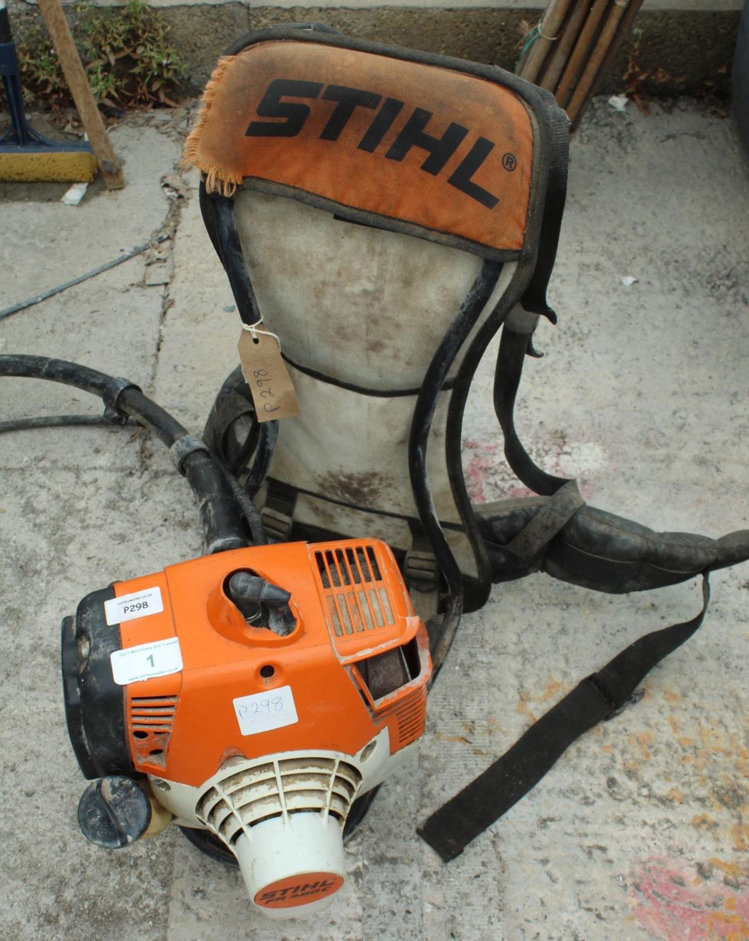 STIHL FR480 BRUSH CUTTER + VAT - Image 3 of 4