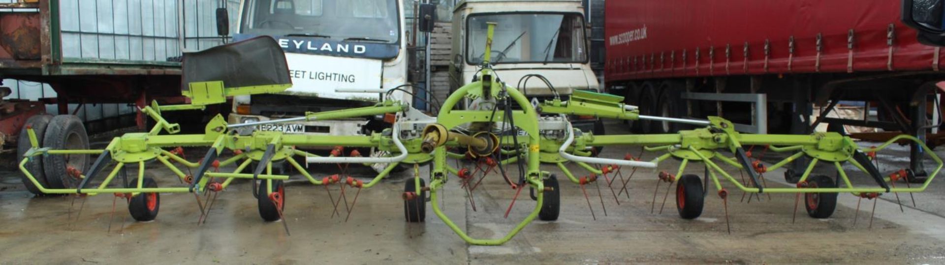 CLASS 6 WHEEL TEDDER + VAT