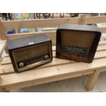 A MARCONIPHONE AND BUSH VALVE RADIOS FOR SPARES AND REPAIRS