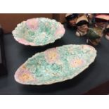 TWO PIECES OF AVON WARE