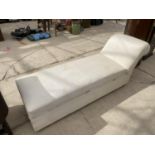 A DAY BED/OTTOMAN