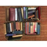 FORTY-EIGHT ASSORTED BOOKS ON ENGLISH HOMES, LATIN, ANTIQUE FURNITURE, ETC