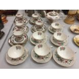 AN ASSORTMENT OF AYNSLEY AND PARAGON TEA WARE
