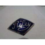 A RILEY CAR BADGE