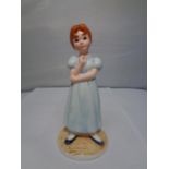 A DISNEY CERAMIC FIGURINE 'WENDY' FROM PETER PAN