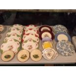 A COLLECTION OF VARIOUS COLLECTABLE PLATES