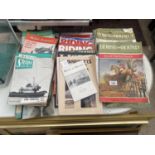 AN ASSORTMENT OF MAGAZINES AND BROCHURES TO INCLUDE HORSE AND HOUND, MODEL ENGINEER AND RIDINGS ETC