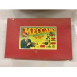 A VINTAGE BOX OF MECCANO