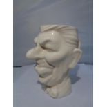 A CARLTON WARE RONALD REAGAN CARICATURE MUG