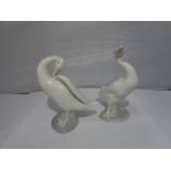 TWO LLADRO DUCKS