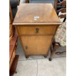 A MID 20TH CENTURY BEDSIDE LOCKER