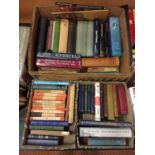 FIFTY-SEVEN ASSORTED BOOKS ON CRIME, PLAYS, POEMS, ETC