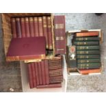 FORTY-FOUR ASSORTED BOOKS ON SHAKESPEARE, BOOK OF KNOWLEDGE, ETC