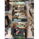 TWELVE 'GILES' PAPERBACK COMIC BOOKS TOGETHER WITH 'IF...ONLY AGAIN BY STEVE BELL COMIC BOOK