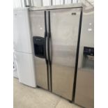 A SILVER ADMIRAL AMERICAN STYLE FRIDGE FREEZR BELIEVED IN WORKING ORDER BUT NO WARRANTY