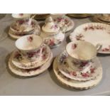 A ROYAL ALBERT 'LAVENDER ROSE' DINNER SERVICE