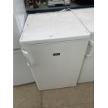 A WHITE ZANUSSI UNDERCOUNTER FRIDGE BELIEVED IN WORKING ORDER BUT NO WARRANTY