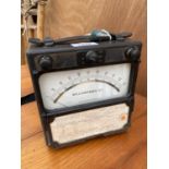 A VINTAGE SANGAMO WESTON D.C AMMETER