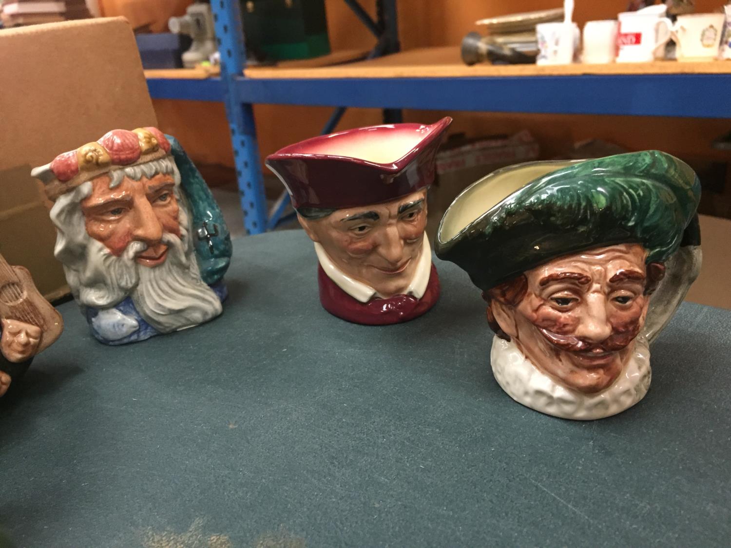 SIX ROYAL DOULTON TOBY JUGS TO INCLUDE 'OWD MAC' AND 'NEPTUNE' - Image 3 of 3