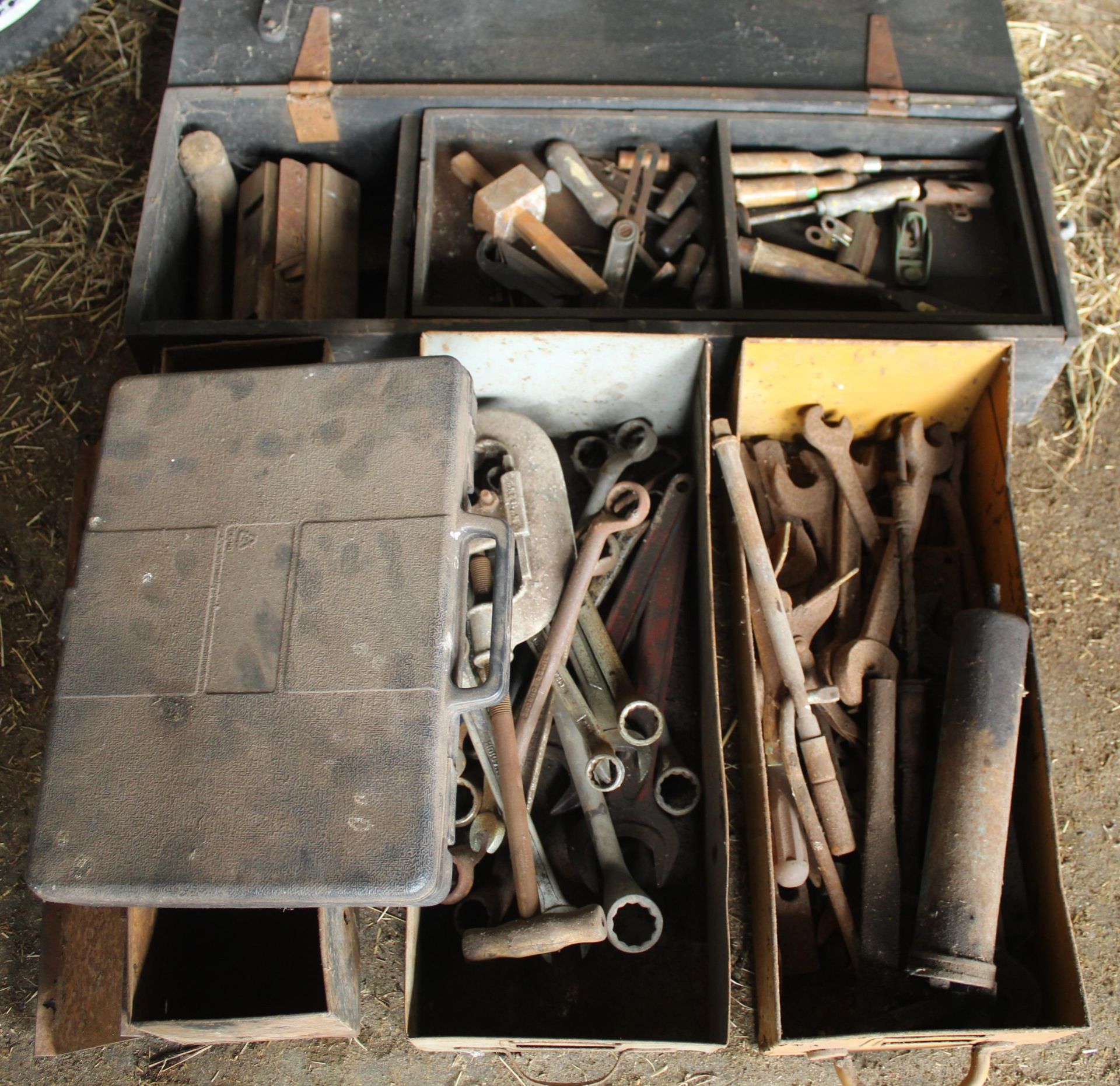 VINTAGE SPANNERS, TOOLS ETC. + VAT