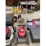 A HONDA HR173 PETROL LAWN MOWER WITHOUT GRASS BOX, BELIEVED WORKING ORDER BUT NO WARRANTY