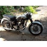 A 1960 ROYAL ENFIELD 350 CLIPPER MOTORCYCLE, BUILT IN REDDITCH ENGLAND IN 1960, ENGINE AND FRAME ARE