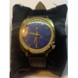 A VINTAGE MARINA WRIST WATCH SEEN WORKING BUT NO WARRANTY