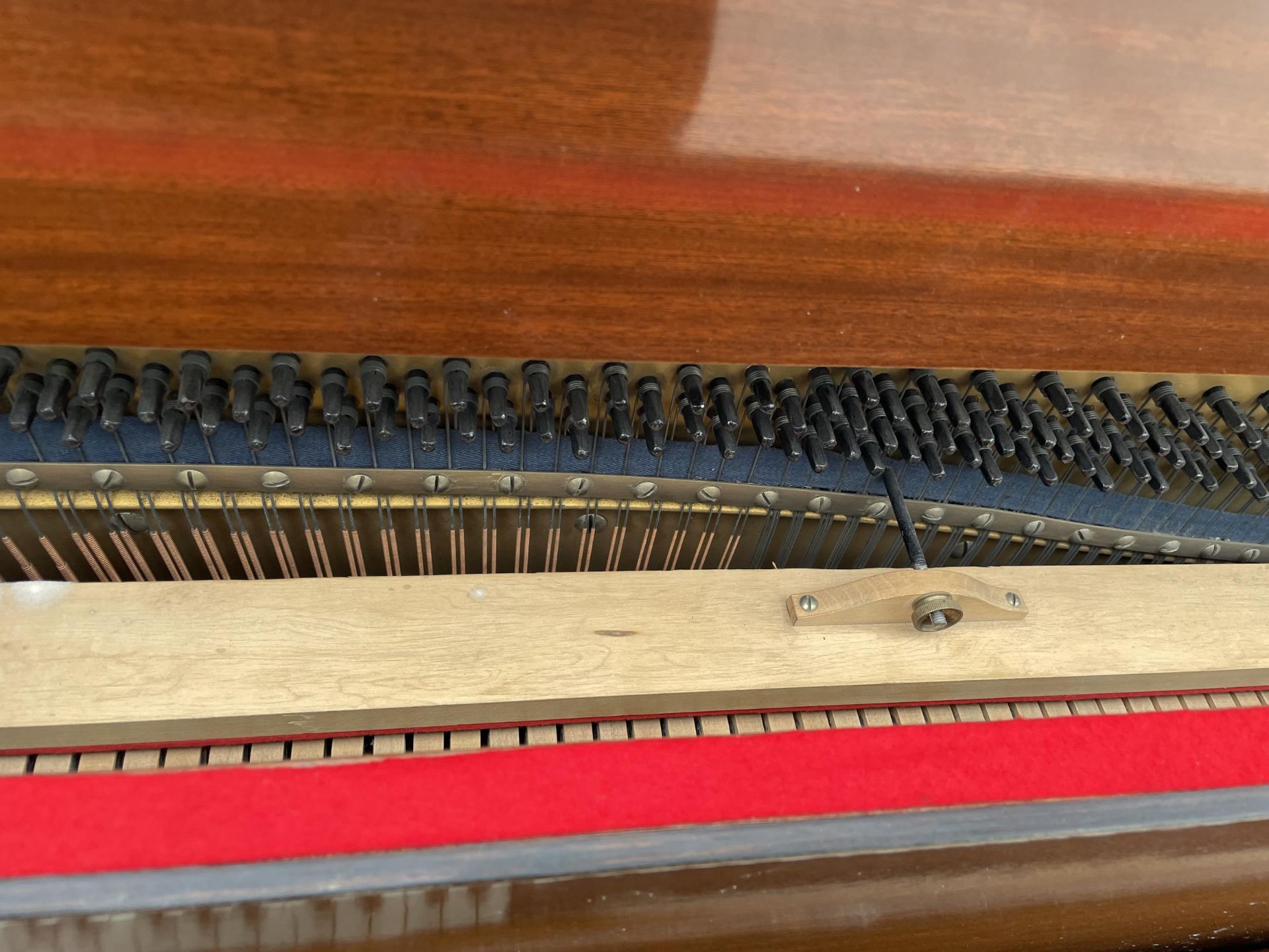 A CLIFFORD OF LONDON MAHOGANY UPRIGHT PIANO - Image 4 of 4