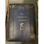 'THE INGOLDSBY LEGENDS' OR 'MIRTH AND MARVELS' BY THOMAS INGOLDSBY LEATHER BOUND BOOK WITH