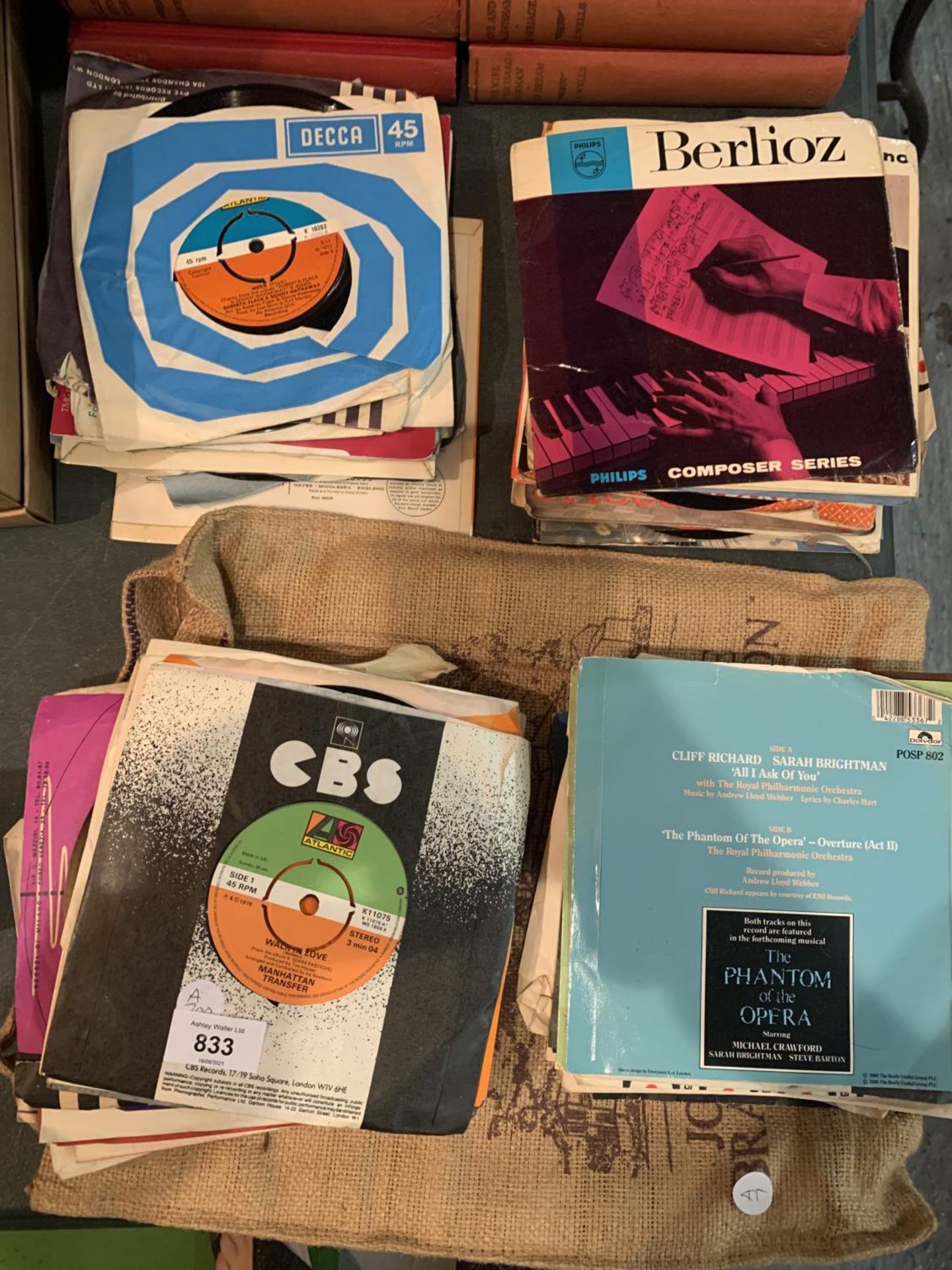A COLLECTION OF SINGLE RECORDS