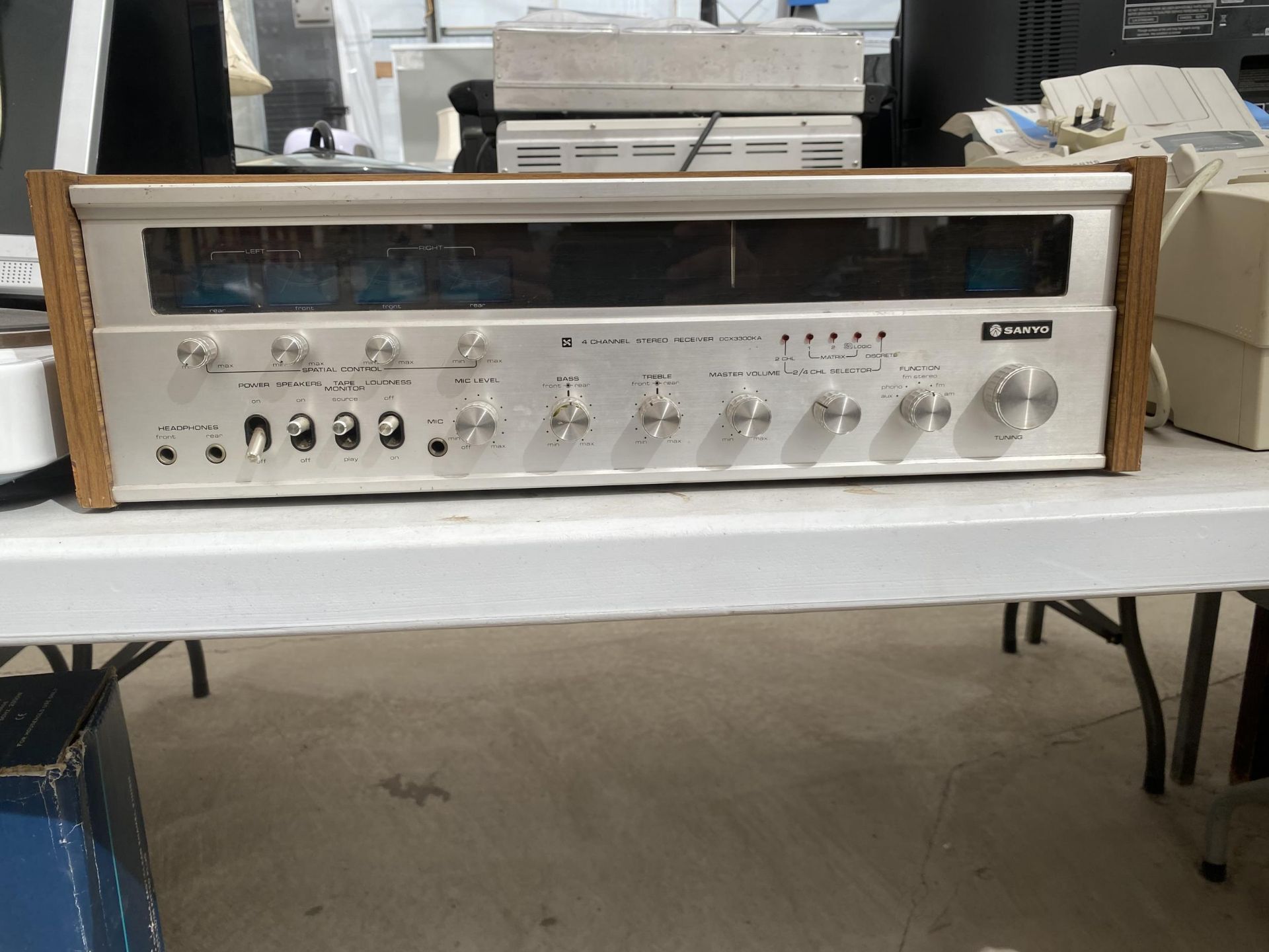 A 120 WATT 4 CHANNEL SANYO RADIO AMPLIFIER - Image 3 of 3