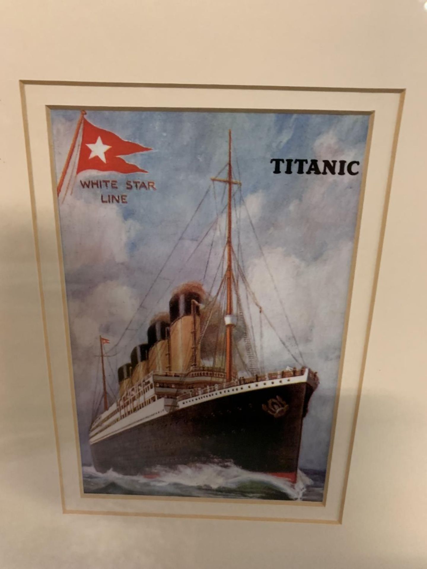 A PAIR OF FRAMED 'TITANIC' PRINTS - Image 3 of 3