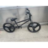 A ZINC BMX BIKE ON BLACK 11" FRAME