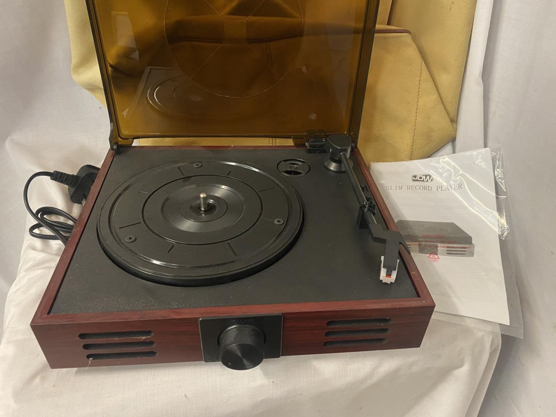A JDW RECORD PLAYER - Image 5 of 6