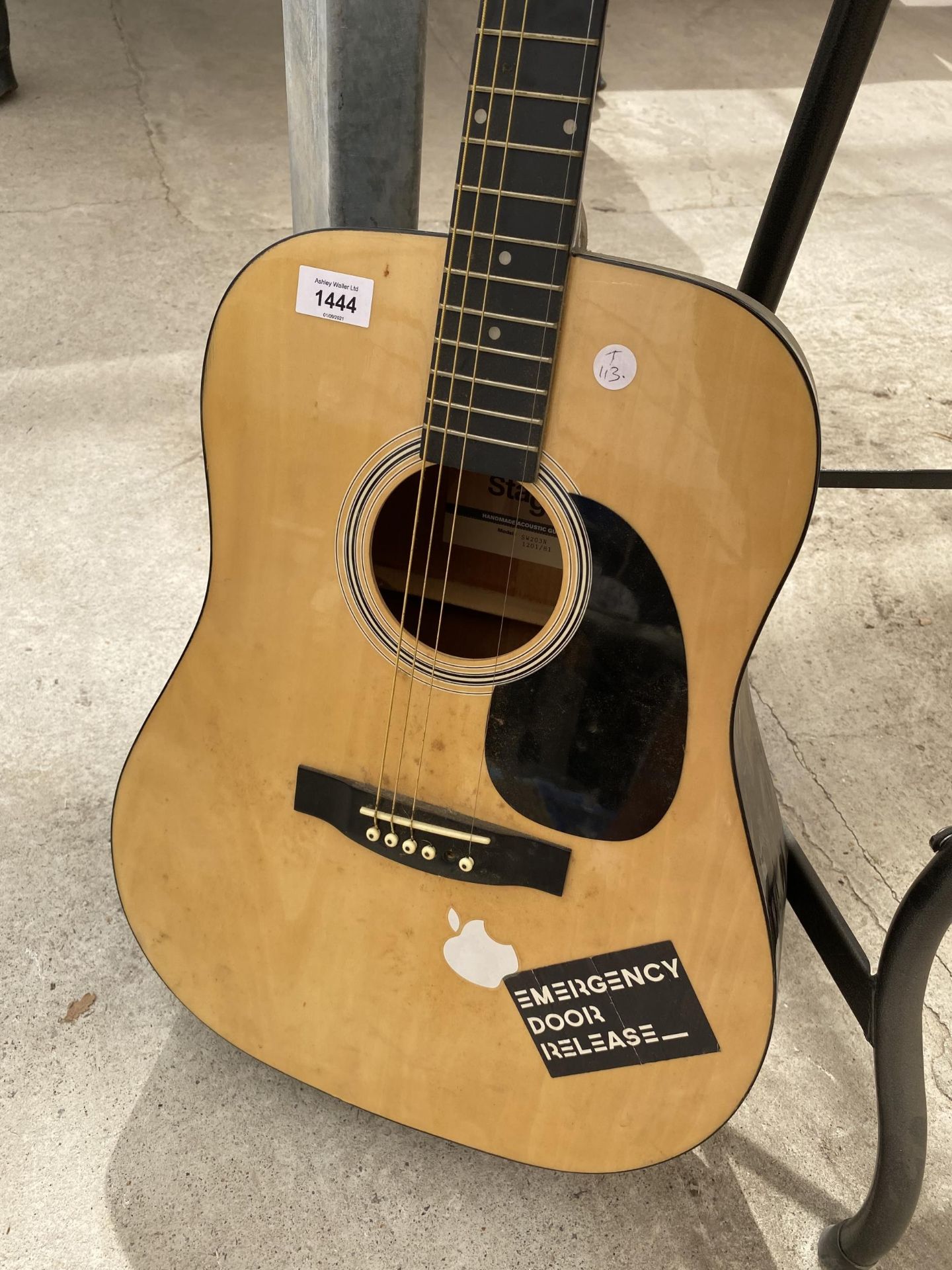 A STAGG ACOUSTIC GUITAR - Image 2 of 4