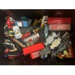 A BOX OF TOY CARS