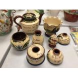 A COLLECTION OF TORQUAY WARE