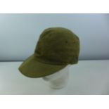 A WORLD WAR II JAPANESE INFANTRY CAP