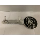 A ROLLS ROYCE KEY DESIGN KEY HOLDER