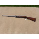 A HAENEL .22 CALIBRE UNDERLEVER AIR RIFLE, 48CM BARREL