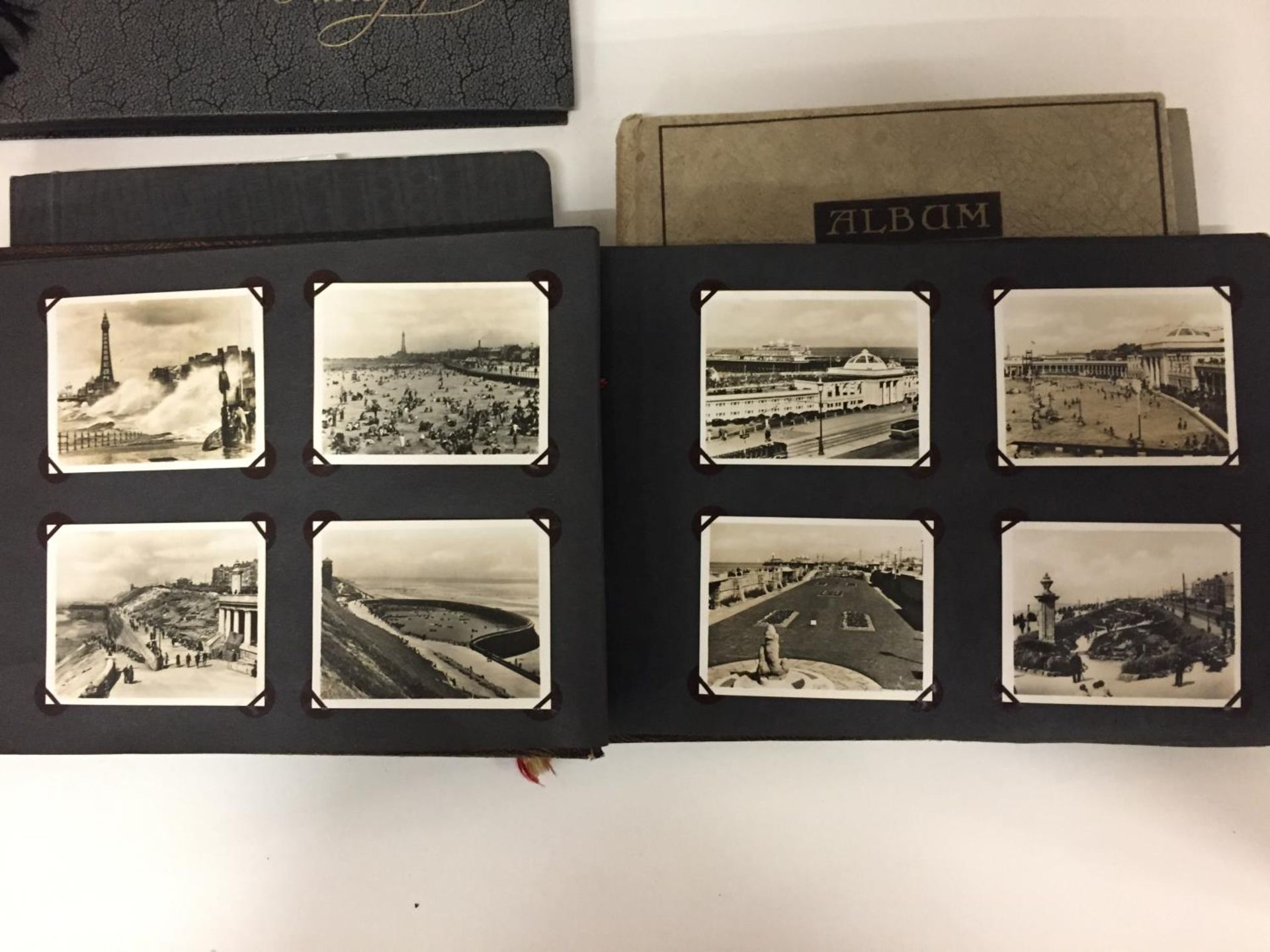 FOUR VINTAGE PHOTOGRAPH AND POSTCARD ALBUMS - Image 7 of 7