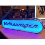 A VOLKSWAGON LIGHT UP SIGN