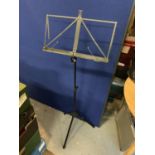 A FOLDING SHEET MUSIC STAND