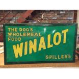 THE DOG'S WHOLEMEAL FOOD WINALOT SPILLER'S ILLUMINATED BOX SIGN