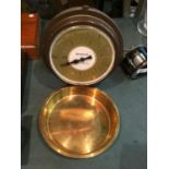 A SET OF BRABATINA SCALES WITH BRASS PAN